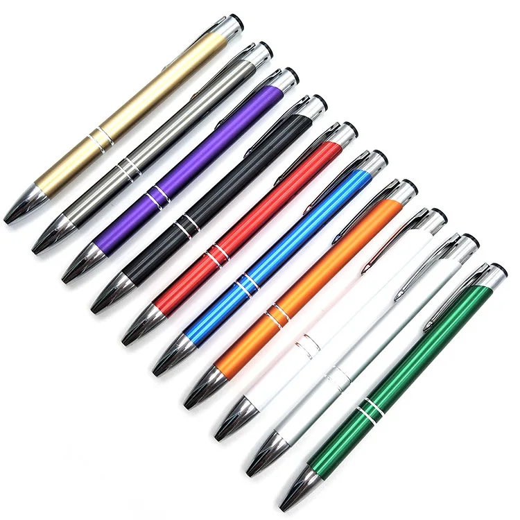 ZXX466 Ball Point Pen Laser Engraved Print Luxury Metal Ballpoint Pens with Custom Logo for Gift ball point pen manufacturer