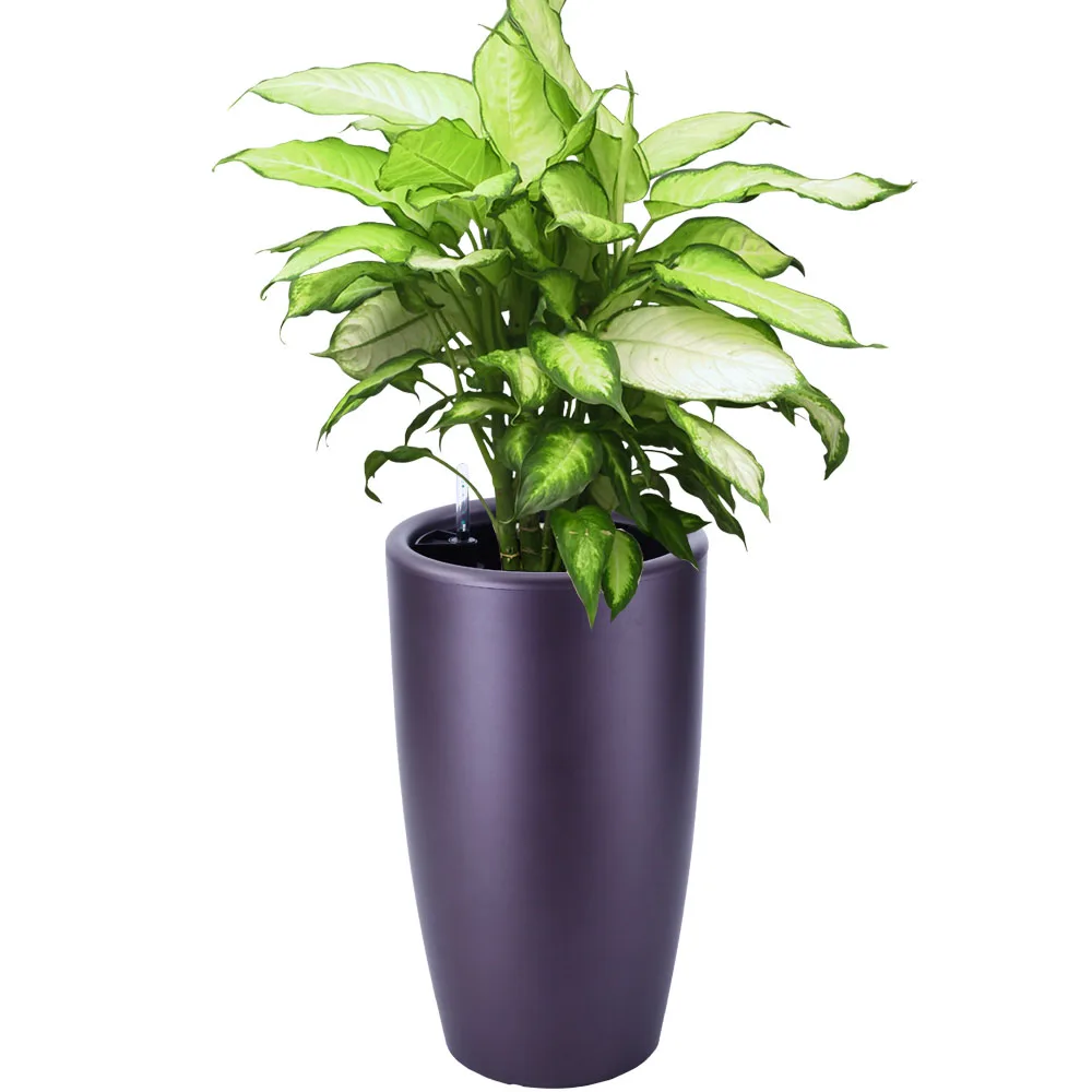 Home decoration flower vase,plant pot, coloured UV resistant plastic Plant & Flower Pots