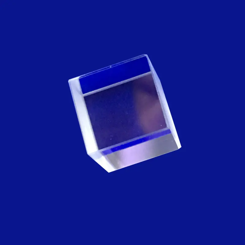 Optical BK7 quartz beamsplitter beam splitter splitting manufacturers selling optical  x-cube prisms
