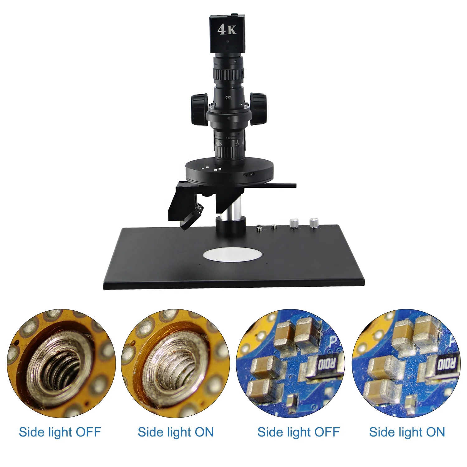 FM3D0325I-PYH-L PCB inspection 3D video microscope 4K digital microscope