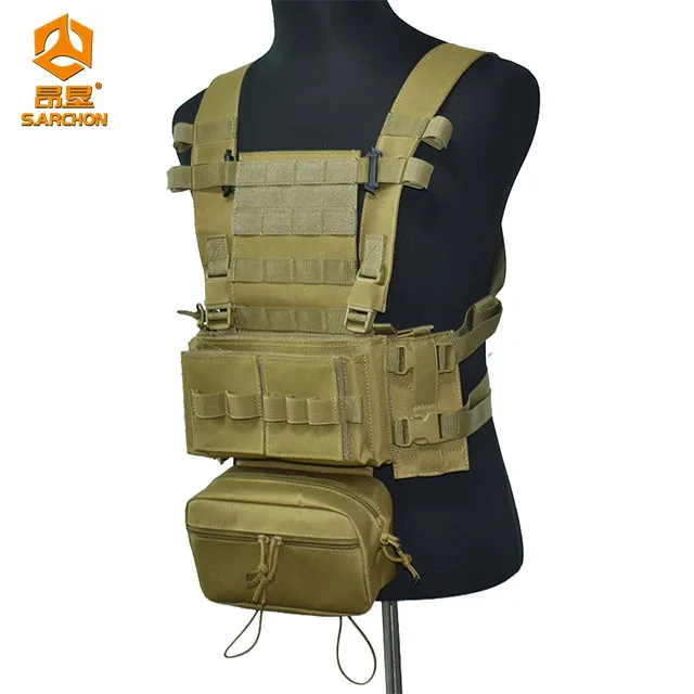 S.ARCHON 500D Cordura Тактический баллистический военный Пуленепробиваемый боевой жилет на заказ пластинчатый с