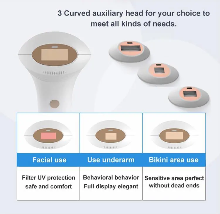 
Portable laser epilator shr ice home use permanent IPL hair removal 