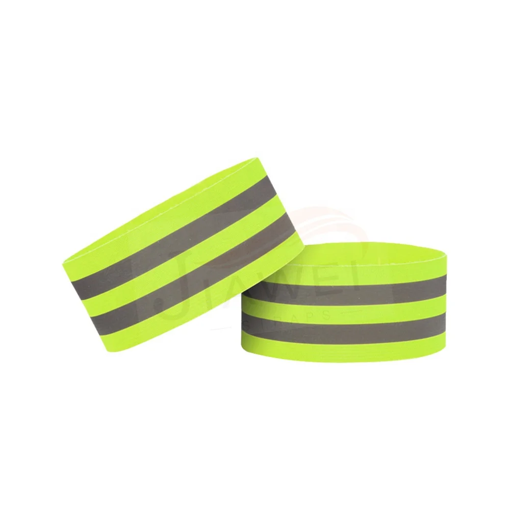 Reflective Bands for Outdoor Jogging, Cycling, Hiking, Motorbike Riding or Running, Reflective Safety Bracelet Reflective Tap