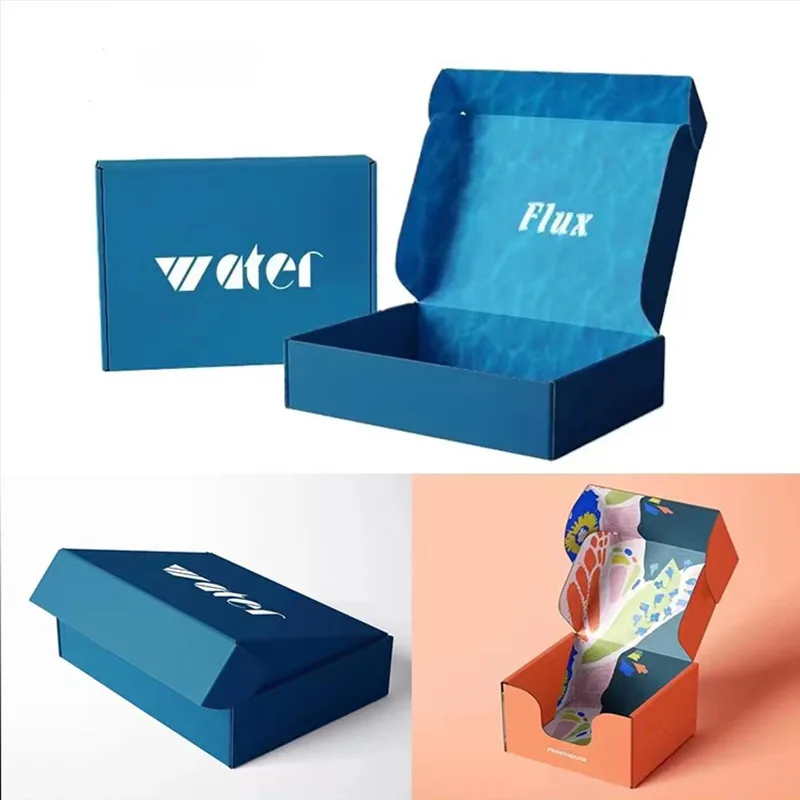 Luxury Custom Cardboard Gift Mailing Mailer Shipping Box Corrugated Custom mystery box electronics free shipping