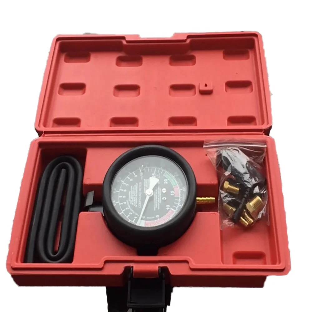 Car Vacuum and Fuel Pump Tester Gauge Kit Fuel Pump Pressure & Vacuum, Carburetor Intake Manifold, & Vacuum Test