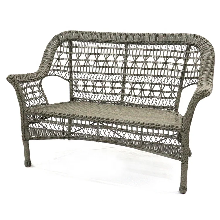 Indoor & Outdoor Chic Style 5 PC Rattan Patio Furniture Set Garden Lawn Sofa Cushioned Seat Wicker Sofa Set