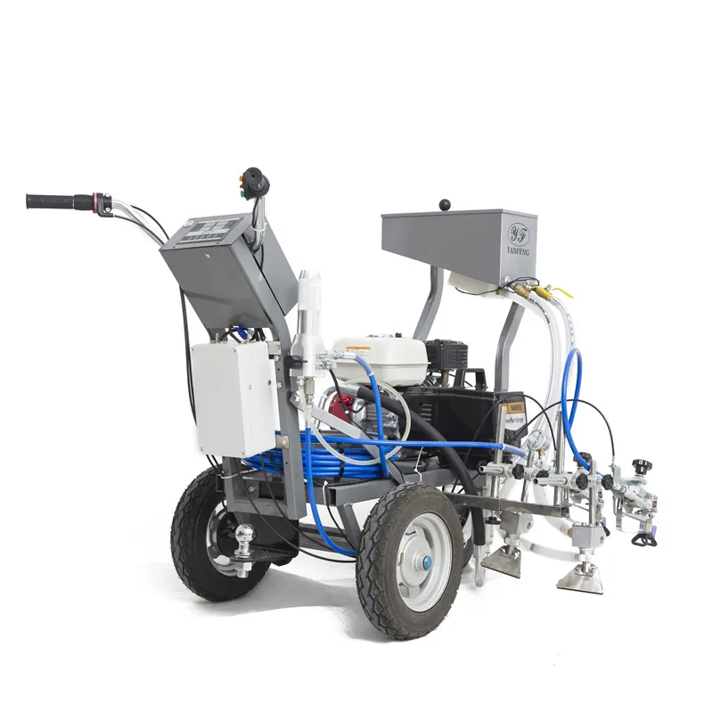 Машина для маркировки дорог с ручным нажимом