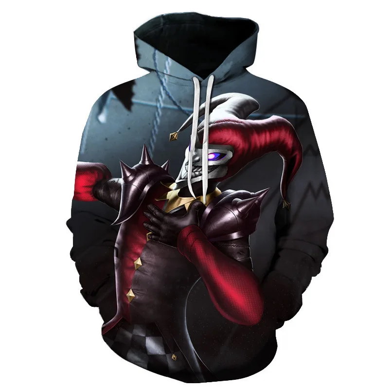 Top Cotton Oem/odm Sueter Veste Homme 3D Print Comics Silk Custom Sublimation Sweatshirts Streetwear Anime Hoddies For Me