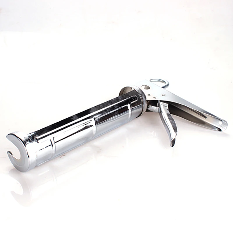 Cylinder type caulking glue silicone sealant skeleton caulking gun aluminum alloy