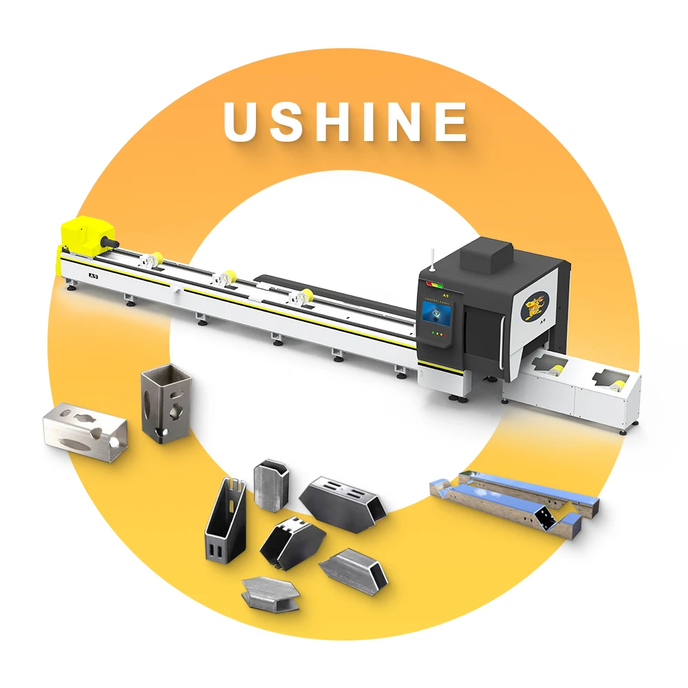 Metal Laser Engraving Cutting Machine Price and Automatic Loading Tube Laser Cutting Machine 3000w