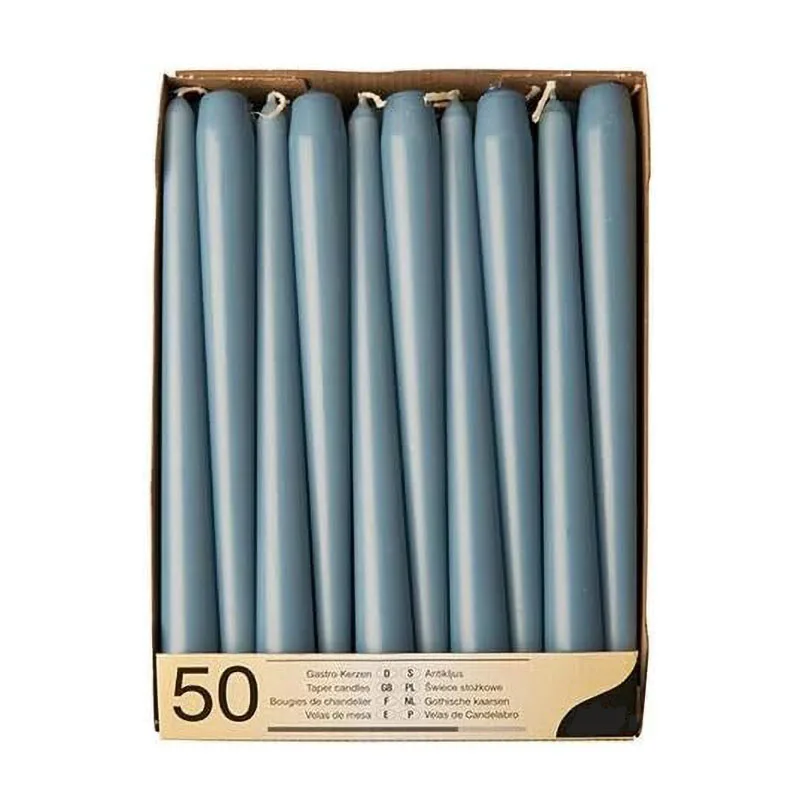 paraffin wax made 8' glitter pillar color taper candle