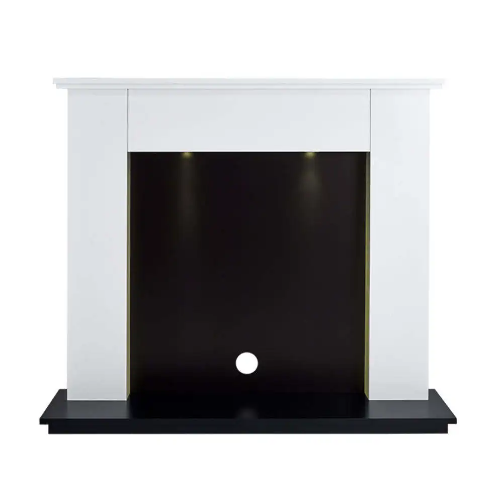 High Quality Home White Marble Design Home Led Contemporary Electric Fireplace