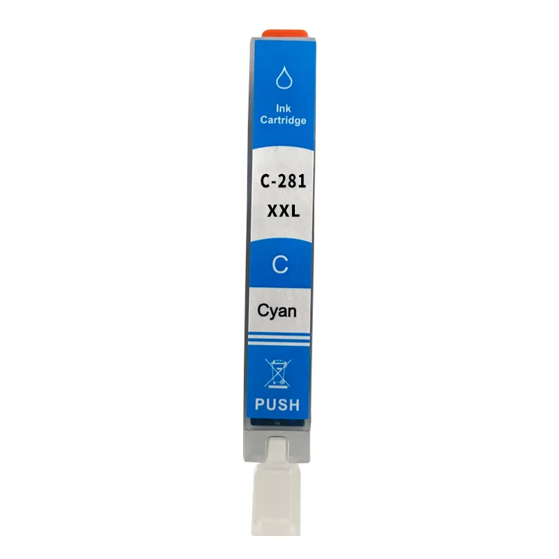 Совместимый PGI-280 PGI280 XL PGI-281 PGI281 CLI-281 CLI281 чернильный картридж для Canon TS702 TR7520 TR8520 TR8620 TS6120 TS6220