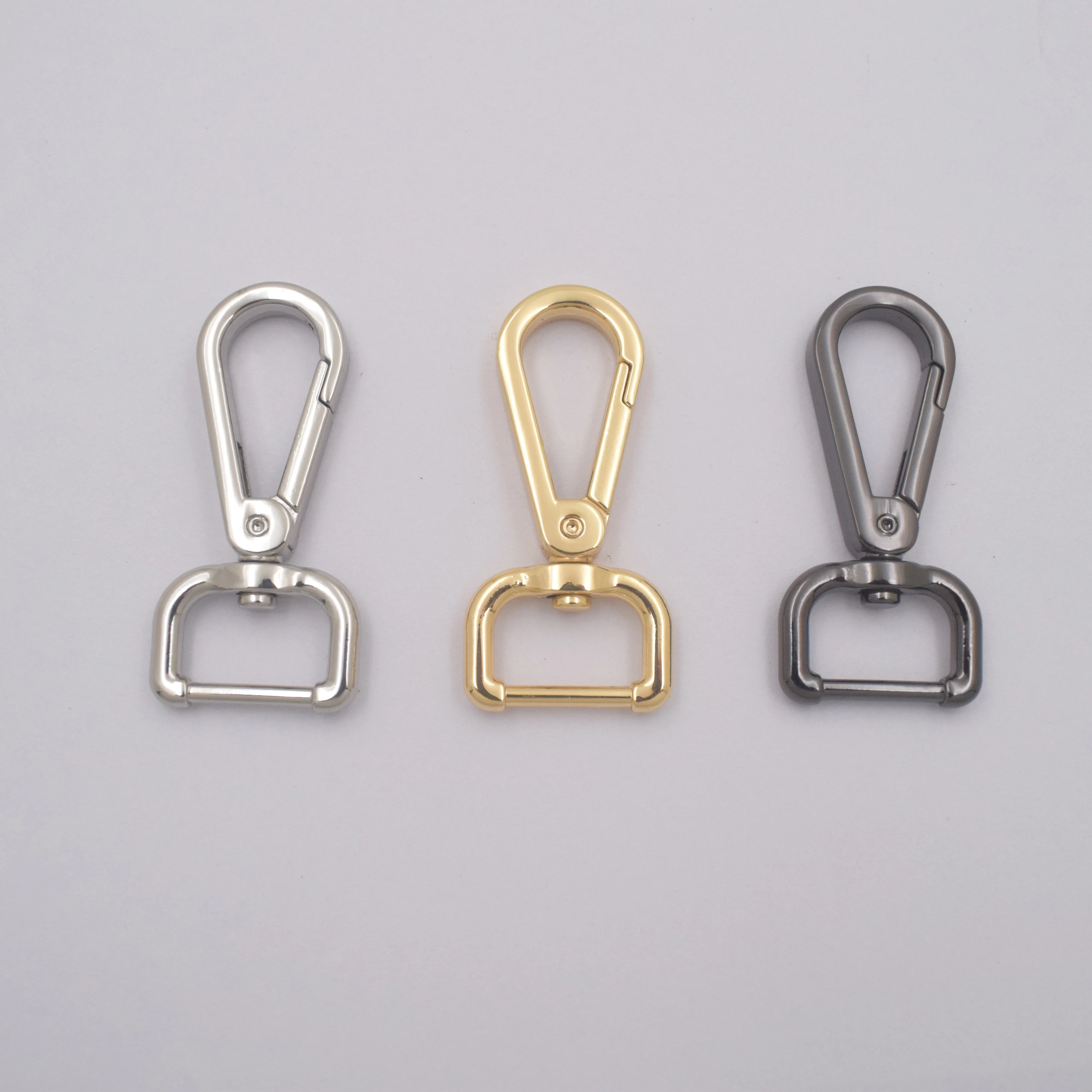 Ready To Ship In Stock 20Mm Zinc Alloy Spring Snap Hook Various Color Handbag Accessories Swivel Hook