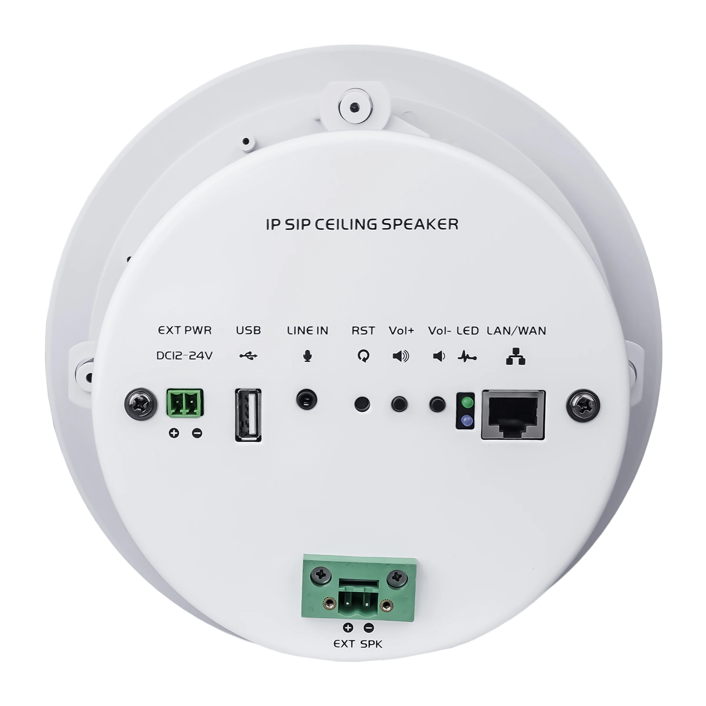 New Arrival Obtpa 2023 Best Selling Pa System SIP Poe Ceiling Speaker Ip Ceiling Speaker Network Ceiling Speaker