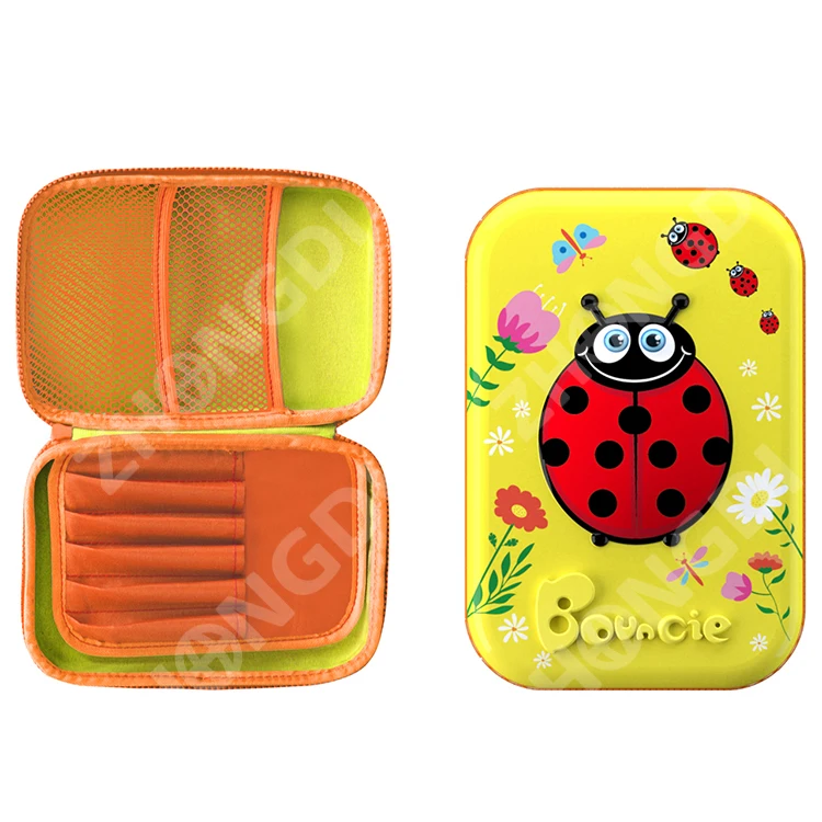 Заказной животное печать 3D формы молнии мешок Пенал