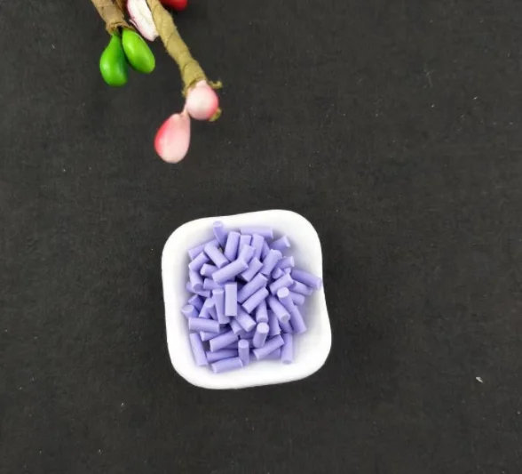 Creative  DIY mini chocolate silk candy  clay colors sprinkles 1000g sugar ice cream for cup keychain