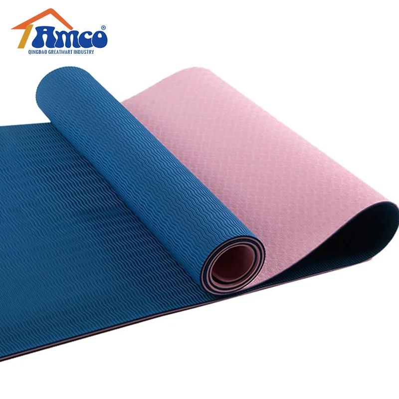 Yoga Mat TPE Fitness Sports Protective Anti-slip Cushion Yoga Mat
