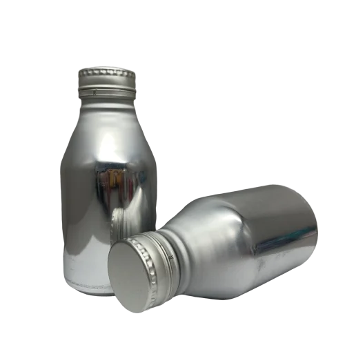 
350ml(12oz) aluminum beverage bottles with a 38mm ROPP pilfer proof screw on cap 