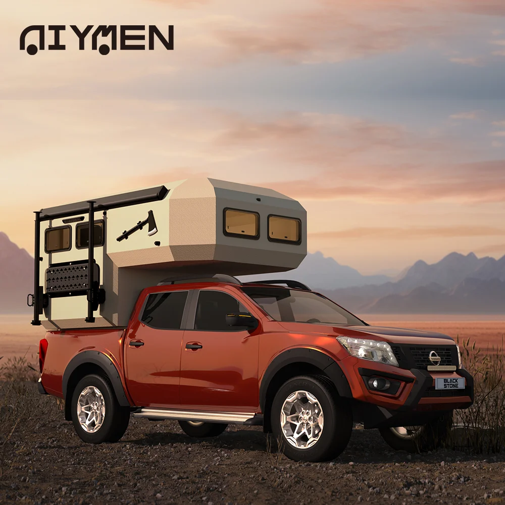 4x4 Off Road Truck Camper Truck Rv Canopy Light Travel Pick up Tent Inflatable Folding Expedition Luxury for Sale