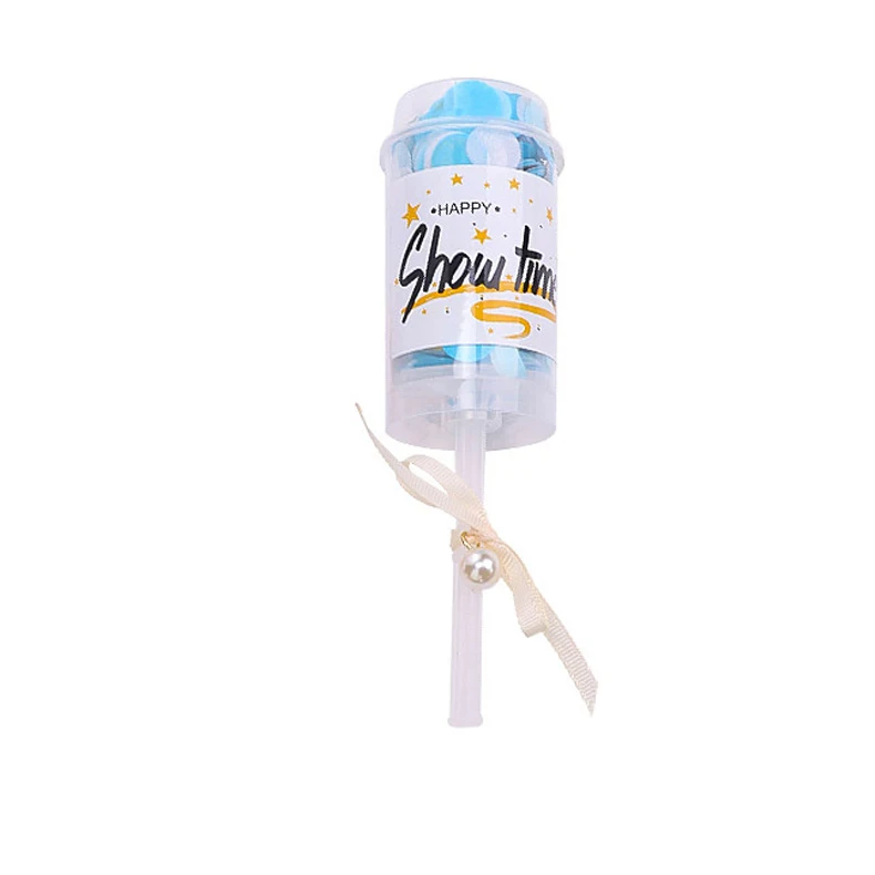 NICRO Push Pop Confetti Poppers Smoke Confetti Cannon