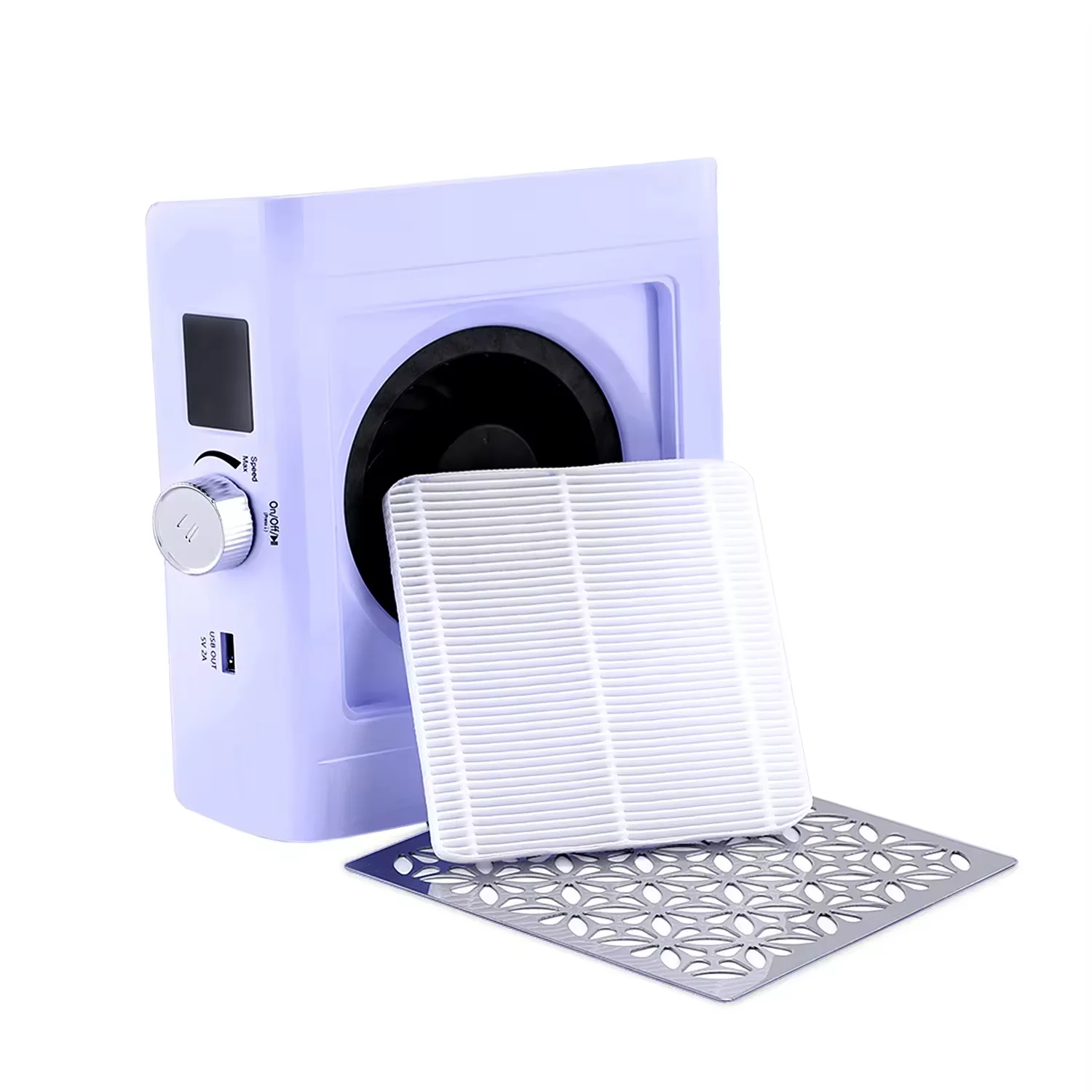 85w New Strong Power Brushless Motor Portable Cordless Nail Dust Collector Manicure Professional with Powerful Fan for Salon