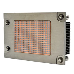 High efficiency LGA4094 AMD EPYC SP3 heatsink aluminum 1U server heatsink amd cpu cooler