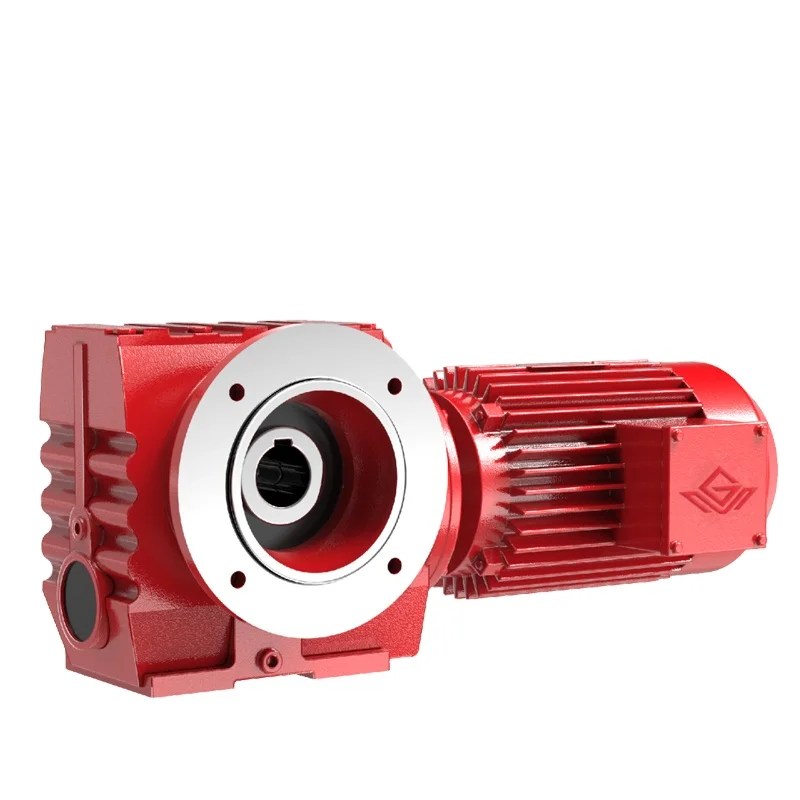 Helical Worm Gear Motor Speed Reducer with Hollow Shaft