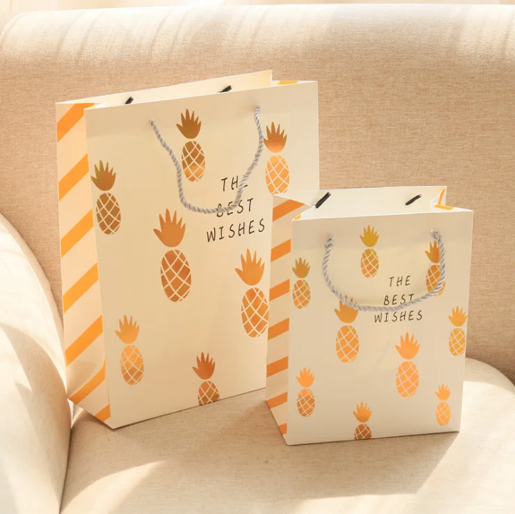 В наличии роскошный подарок одежда бумажная сумка для покупок с ручкой