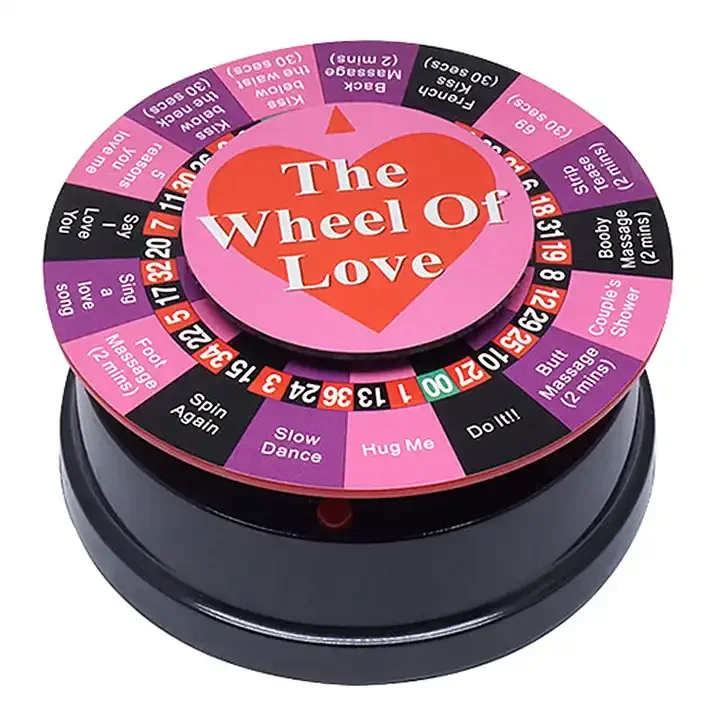 Portable Party Game Toys Electronic Turntable Entertainment Love Wheels Other Sex Toys for Couples