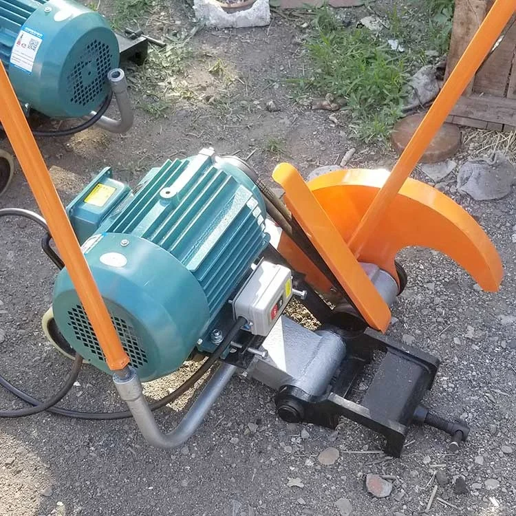 Электрическая стальная рельсовая пила режущий станок производитель для железной дороги