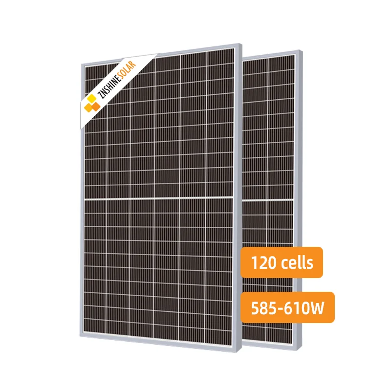 Znshine Solar Panels ZXM8-TP120 Solar Cells 585W 590W 595W 605W 610W 600W Solar Panels