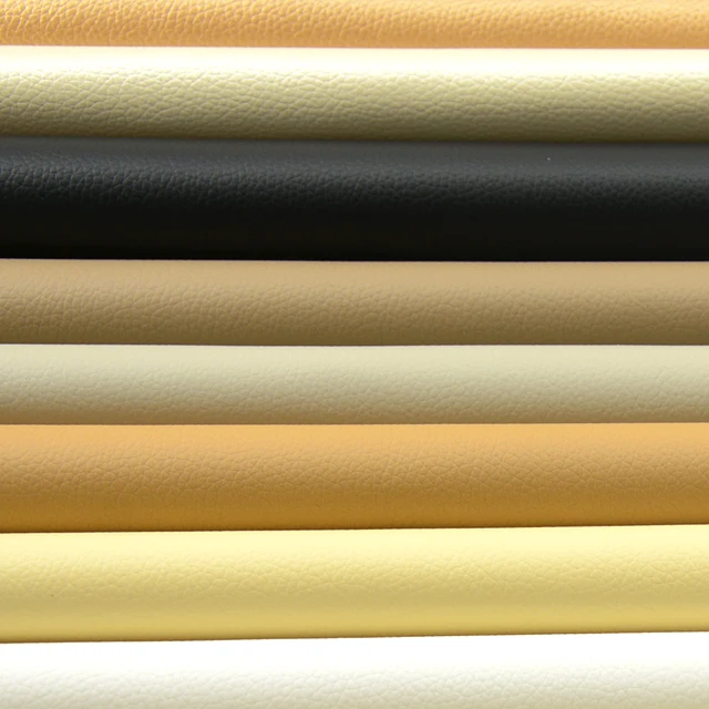 Rexine cloth price with Knitting backing for Car Seat use Car Interior upholstery