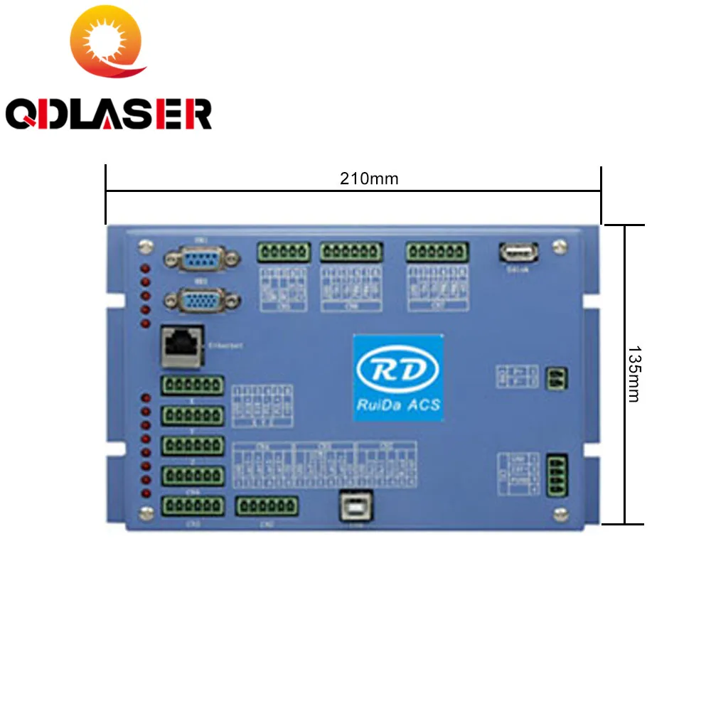 Сенсорная панель Ruida RD RDC6344G 7 дюймов контроллер для лазерной гравировки и резки Co2 DSP 6344