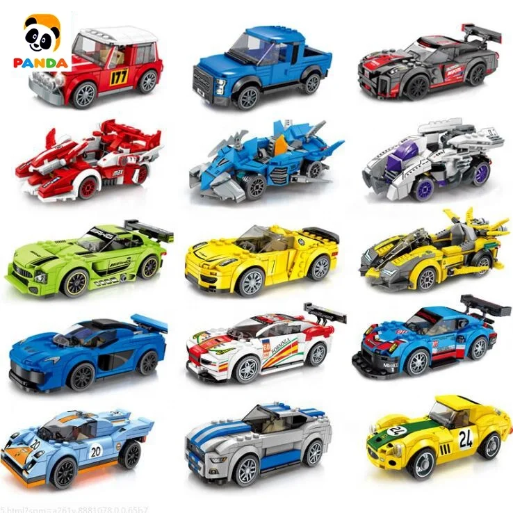 Игрушечный конструктор senbao для скоростных гонок всемирно известная модель автомобиля Классический «сделай сам» игрушки девочек и мальчиков (№ PA00155)