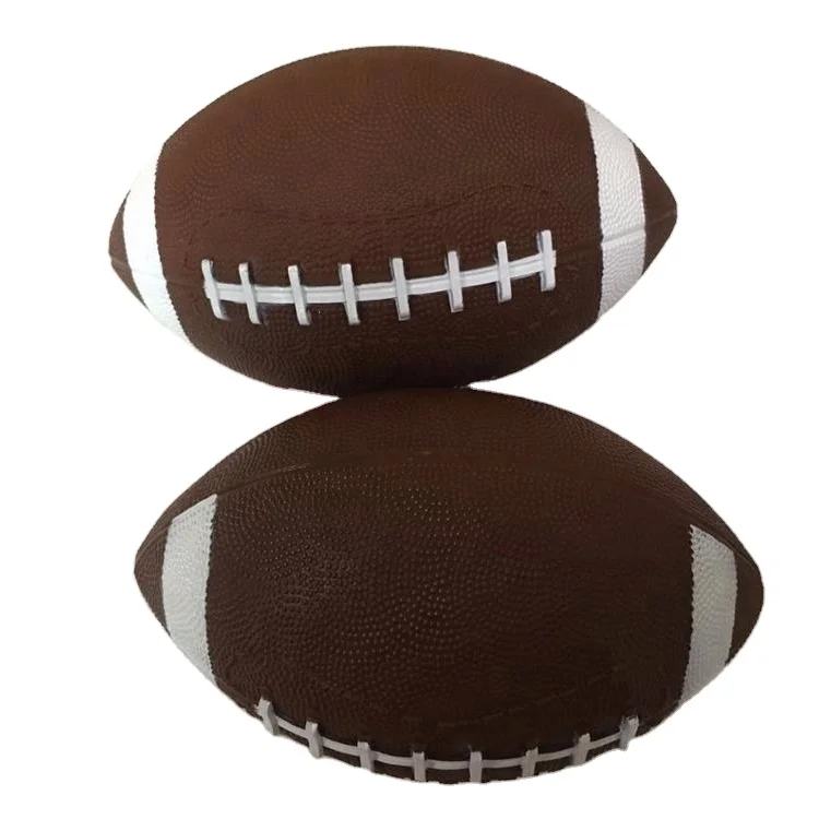 Custom Printed Logo PVC Material inflatable American Football for kids
