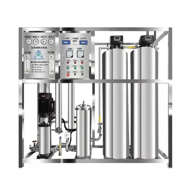
Drinking Water Filling Machine Reverse Osmosis Well Water Desalination For Sale 