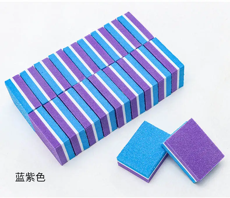 Wholesale Small Personal Double Way Manicure Pedicure Mini Nail Buffer Set For Nail Care