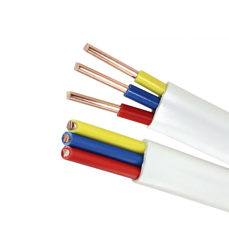 BVVB-Copper core PVC insulated and sheathed flat cable