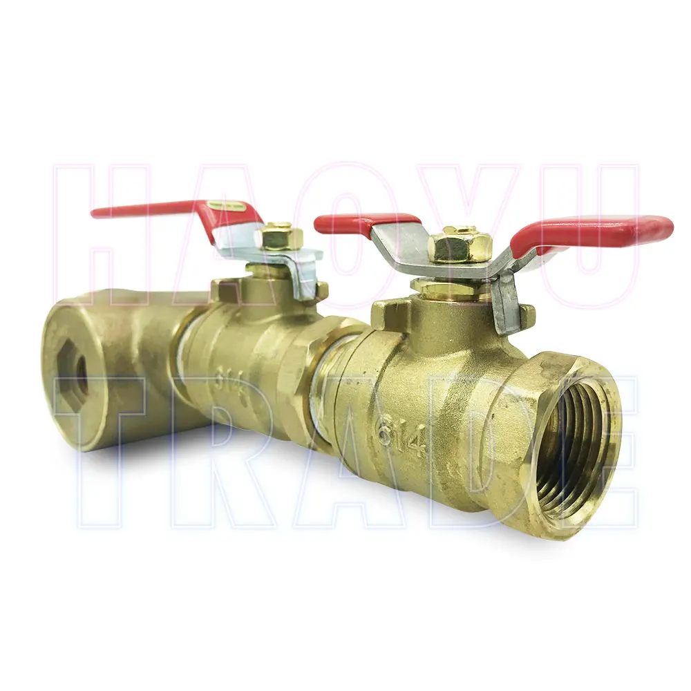 Испытательный и дренажный клапан с рабочим давлением системы разбрызгивания 175 фунтов на кв. дюйм