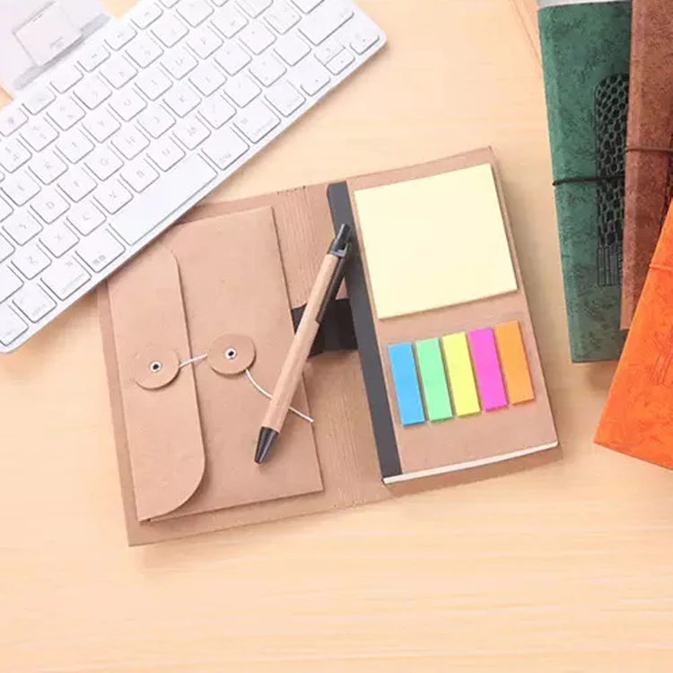 Promotional Gift Custom Logo Personalized Creative Paper Sticky Memo Pad Notepad