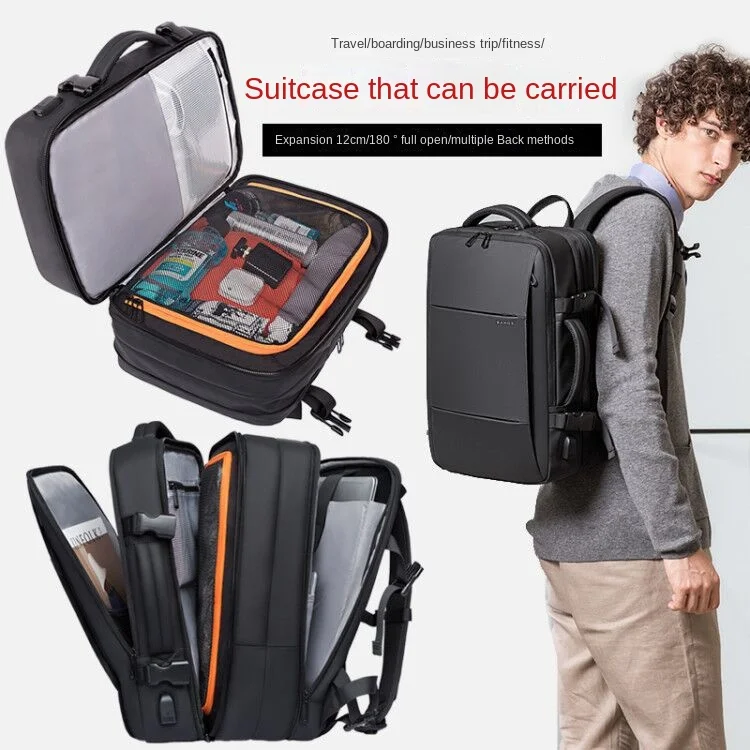 Factory hot sell bag 15.6inch usb waterproof notebook mens polyester laptop bag travel custom school laptop backpacks
