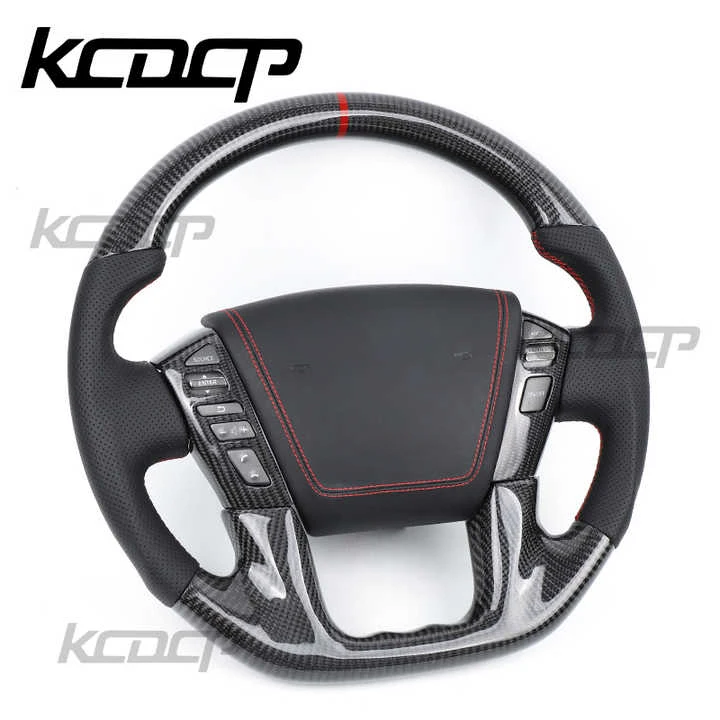 Для Nissan y62 Patrol карбоновое рулевое колесо