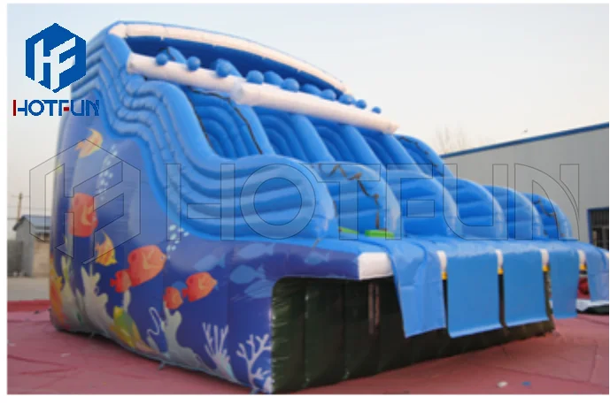 Attractions for children water inflatable bounce house for parties inflatable for children water slide for sale