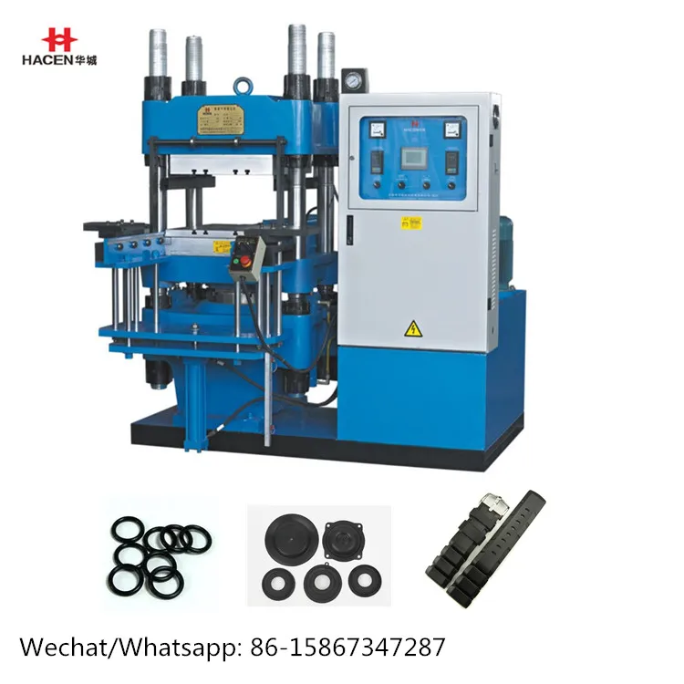 
hacen professional rubber vulcanization press machine 