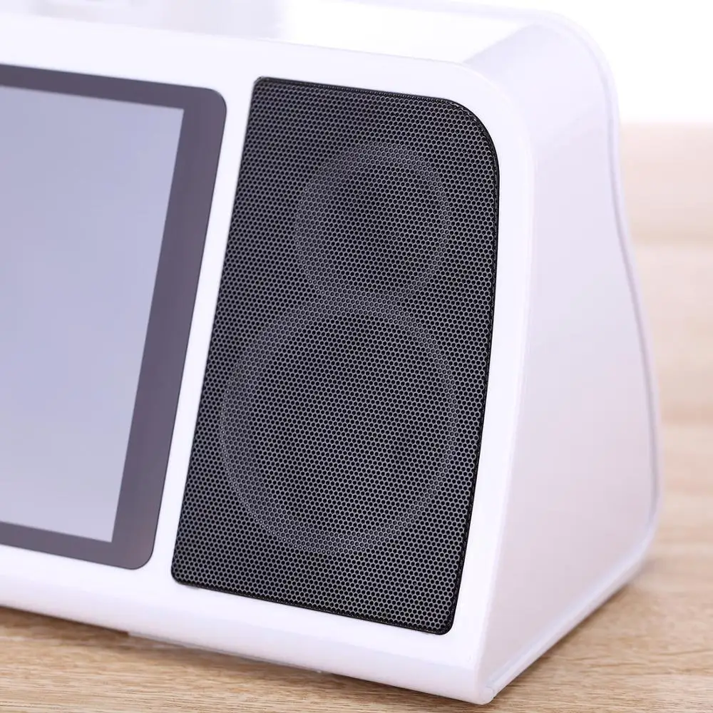 Portable Speaker Subwoofer Wireless Soundbar  7 Inch 2 (2.0) Battery Display Visual Information Android 7.0