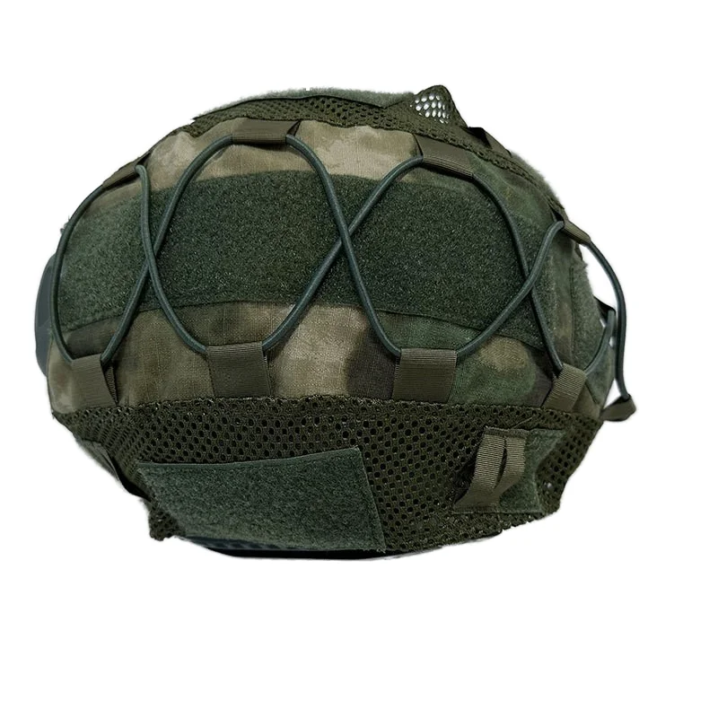 Fast Tactical Helmet Cover CP Camouflage Helmet Cloth Outdoor Camouflage Elastic Rope Helmet Cover