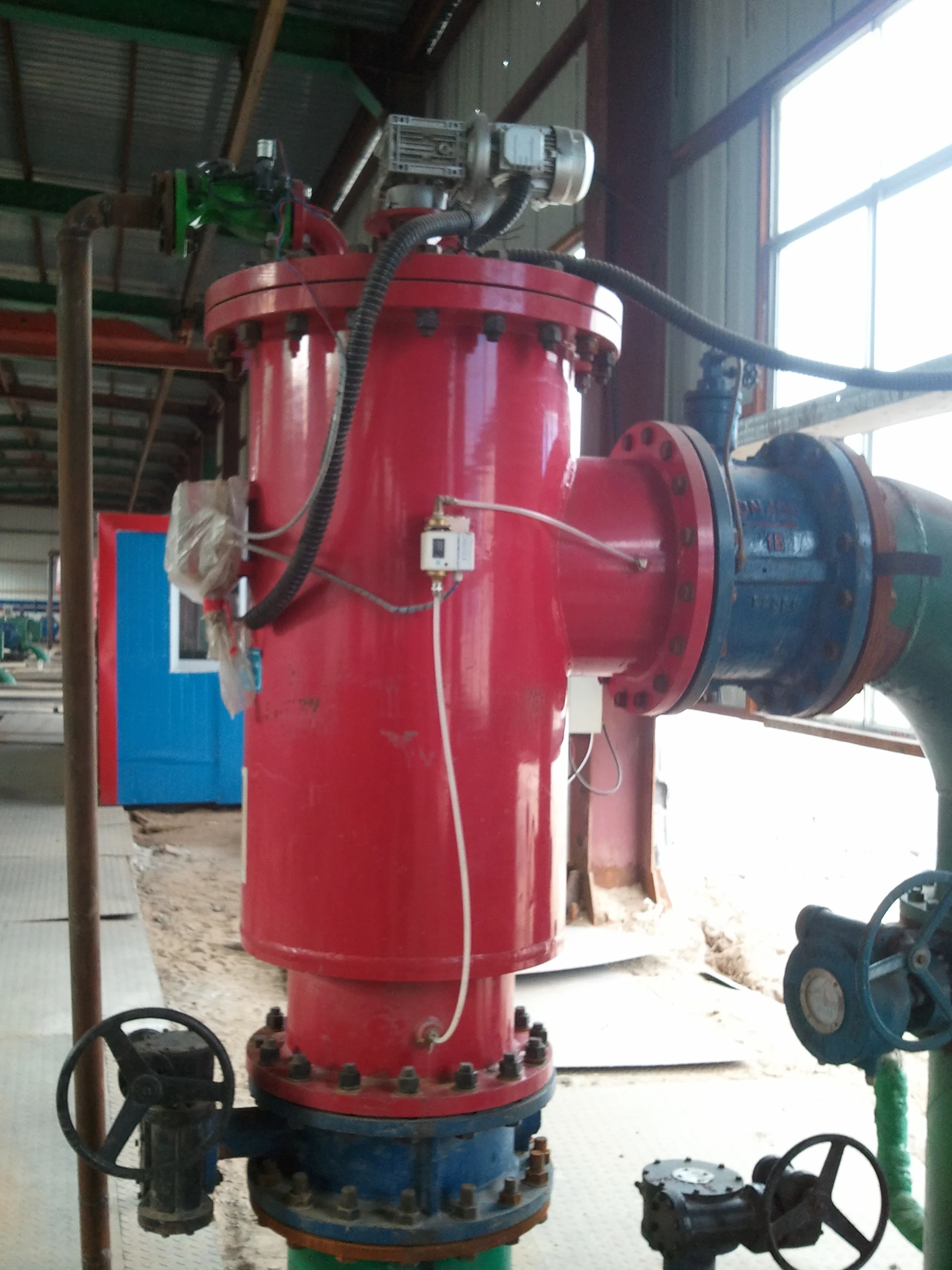 AIGER brush type water purifier self cleaning filter for irrigation or industry