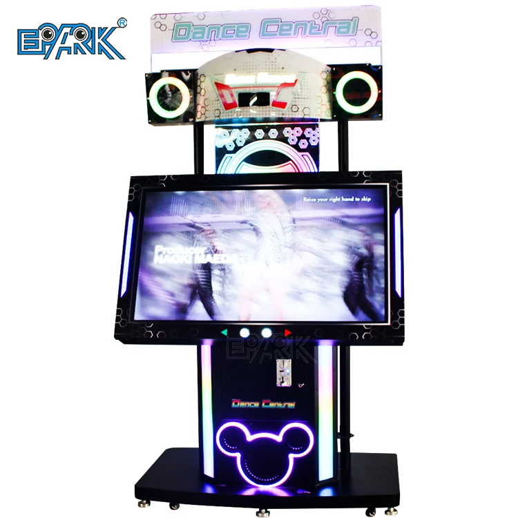 Amusements Park Equipment Crazy Dance Game Coin Operated Dance Video Game