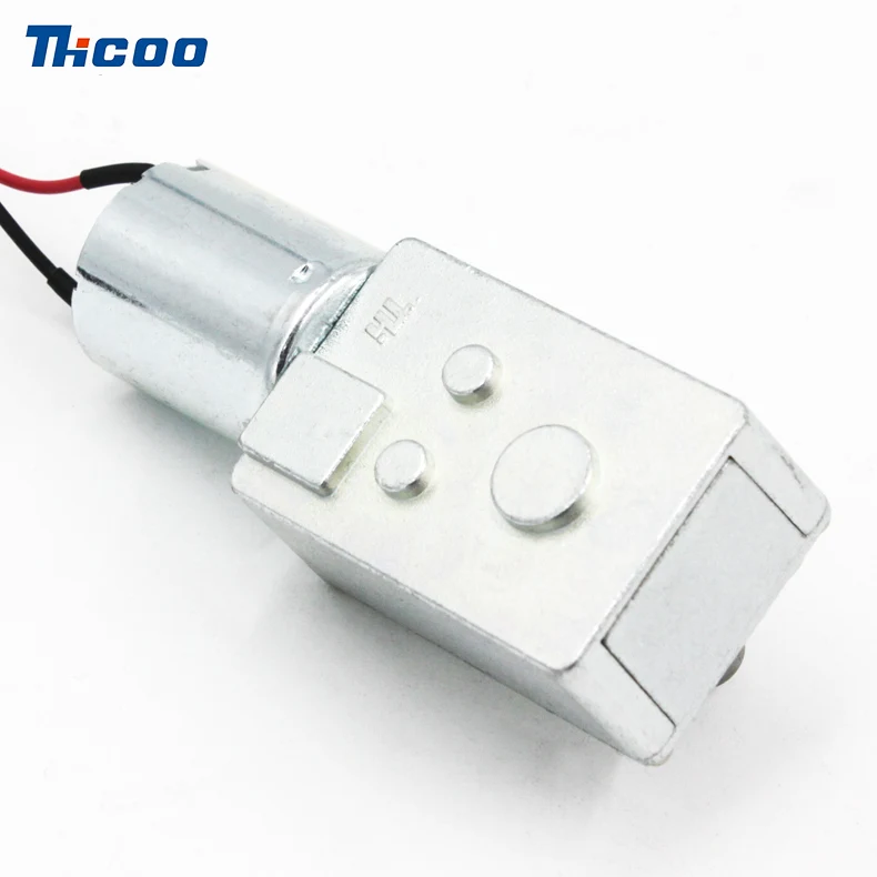 12v DC 46mm Micro Worm Gear Motor 3-50 rpm Gear Reducer Motor Geared Motor Reversible